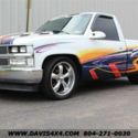 1989 CHEVROLET C/K 1500 C1500 Silverado Custom Lowered Show 104855 Miles White T