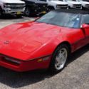 1989 Chevrolet Corvette  39,874 Miles Red CV 6.0 Liter MFI Iron