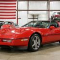 1989 Chevrolet Corvette  98475 Miles Red Hatchback  6-Speed Manual