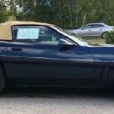 1989 CHEVROLET CORVETTE CONVERTIBLE 5.7L V8 Blue Brown Leather Auto 22k GARAGED