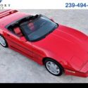1989 Chevrolet Corvette Convertible 70,925 Miles Red  5.7L V8 OHV 16V 6 Speed