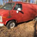1989 Chevrolet G20 Ateam donor Van 350 V8 5.7 gray interior