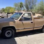 1989 Chevrolet Gmt-400 Pickup Brown C1500