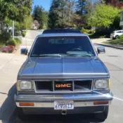 1989 Chevrolet S-10 Grey S15 4.3L EXTENDED CAB 4X4