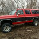 1989 CHEVROLET SUBURBAN 2500 4X4
