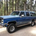 1989 CHEVROLET SUBURBAN 3/4TON 4X4 FUEL INJECTION 100% NO RUST NO RESERVE!!!!
