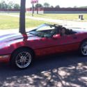 1989 Chevy Corvette Convertible - Burgundy