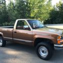 1989 Chevy K2500 Silverado 4x4 One Owner 24k Actual Original Miles