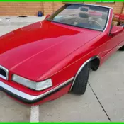 1989 Chrysler 2.2L I4 8V Hard and Soft Top 61,301 Miles Leather Int.