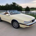 1989 CHRYSLER TC BY MASERATI CONVERTIBLE NO RESERVE!