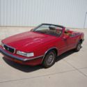 1989 Chrysler tc Maserati Convertible  NO RESERVE