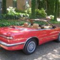 1989 CHRYSLER TC MASERATI RED Great Condition!