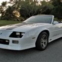 1989 Chverolet Camaro IROC Z Convertible, Loaded 2 owner car in storage 15 years