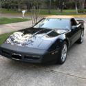 1989 Classic Blue C-4 Corvette Convertible with Saddle Interior
