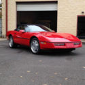 1989 Corvette Convertible, Red w/ Black top, Original 24k mile car