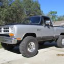 1989 Dodge D-150 4x4 Short Bed 4 Speed