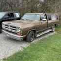 1989 Dodge D150 Pickup Brown RWD Automatic D150