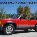 1989 DODGE DAKOTA CONVERTIBLE SPORT ORIG MILES BOOKS AND RECORDS CAR COVER AUTO