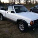 1989 dodge dakota  rare factory convertible truck  santas cool sleigh christmas