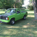 1989 Dodge Dakota V8 Roller! Set up for small block Mopar-318 340 360 Magnum! RT