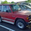 1989 Dodge Raider SUV Red 4WD Manual