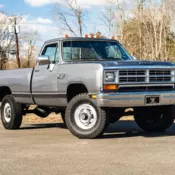 1989 DODGE RAM 250 1ST GEN 58K MILES 5.9L CUMMINS DIESEL MANUAL 1-OWNER CLEAN