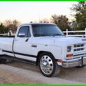 1989 Dodge Ram 350 LE Turbo Diesel 5.9L 12V Dually Pickup Truck, NO RESERVE