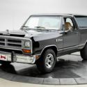 1989 Dodge Ramcharger 150 2dr SUV 5.2L V8 Automatic 3-Speed SUV Black