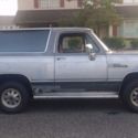 1989 dodge ramcharger 150le