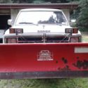 1989 DODGE RAMCHARGER SUV 4X4 WITH SNOW PLOW AND TIRE CHAINS, 360 V8 ENGINE