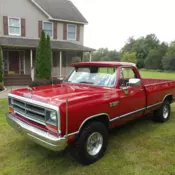 1989 Dodge W-150 LE 4X4
