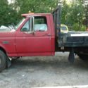 1989 f super duty f450 flat bed dually