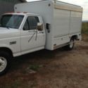 1989 F350 Ford with Centennial 4 bay aluminum truck body