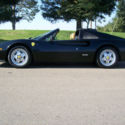 1989 Ferrari 328 GTS ABS Model Black on Tan Leather.