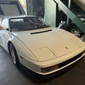 1989 Ferrari Testarossa Coupe White