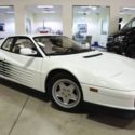 1989 Ferrari Testarossa - Rare White on White, Fresh Service, Great Investment!!