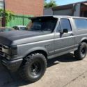 1989 FORD BRONCO 5 SPEED 6-CYLINDER,NEW WHEELS & TIRES,NO RUST,BLACKED OUT