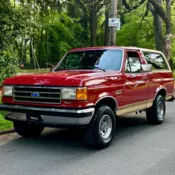 1989 FORD BRONCO EDDIE BAUER 4X4 2DR SUV 5.8L 351 EFI V8 ENG ONLY 61K ORIG MILES