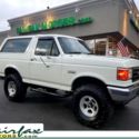 1989 Ford Bronco FORD BRONCO XLT LIFTED 180,341 Miles White SUV 5.0L V8