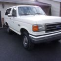 1989 Ford Bronco Full Size "A Good One To Restore" V8 Automatic 4x4