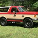 1989 Ford Bronco, Red with 113000 Miles available now!