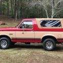 1989 Ford Bronco, Red with 73000 Miles available now!
