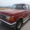 1989 FORD BRONCO XLT EDDIE BAUR TOTALLY ORIGINAL UNIT ALL POWER OPTIONS NO RUST