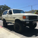 1989 Ford Bronco XLT Sport Utility 2-Door 4.9L