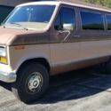 1989 Ford E-350 Econoline Club Wagon Van Brown RWD Automatic xl