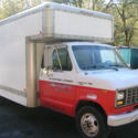 1989 Ford E350 Econoline Box Truck Delivery Van Ex Uhaul  7.3 diesel Automatic