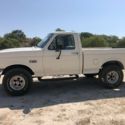 1989 Ford F-150 Pickup White 4WD Automatic