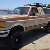 1989 Ford F-250 Pickup Brown