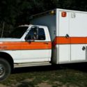 1989 Ford F-350, 7.3L diesel, 4X4 automatic dually ambulance