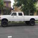 1989 Ford F-350 Pickup White 4WD Automatic
